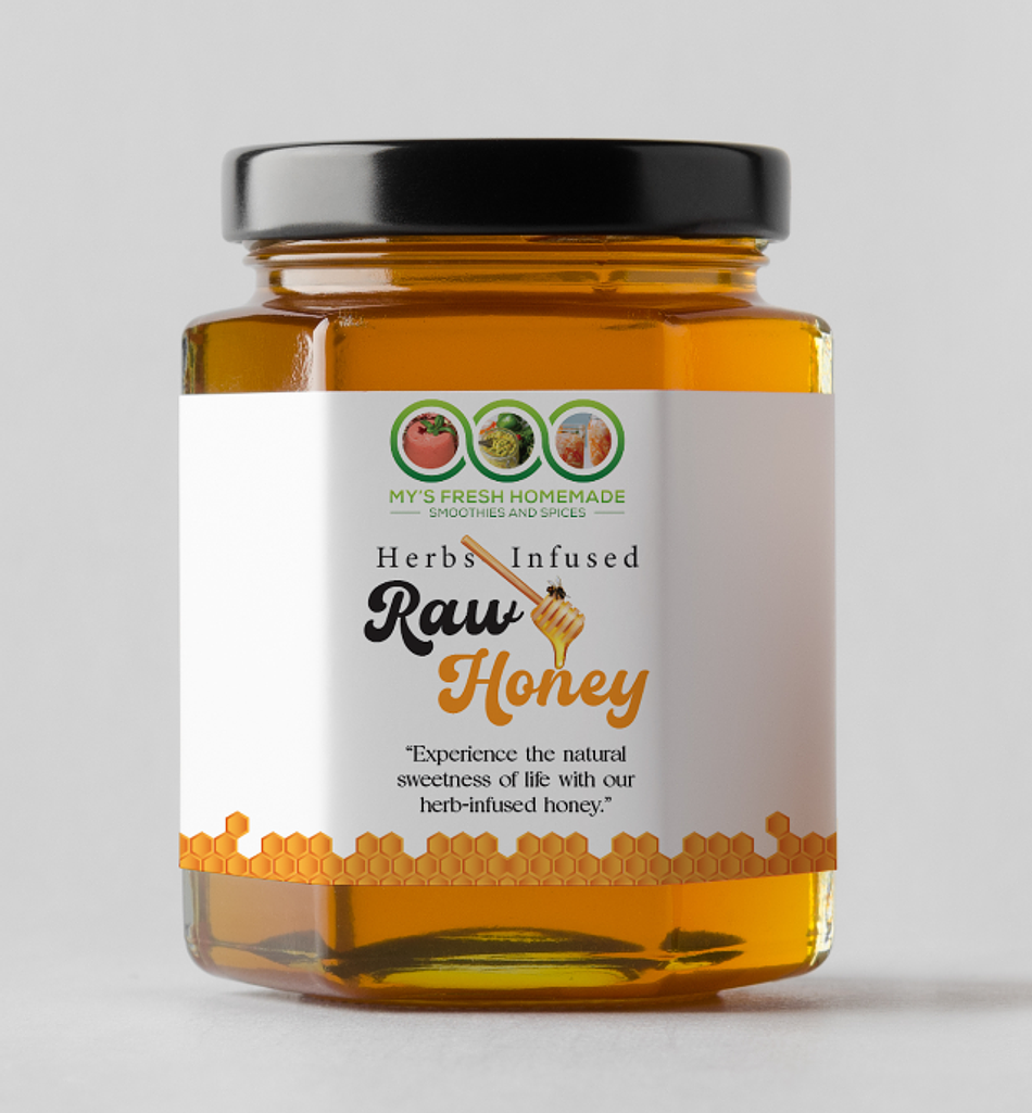 Infused Raw Honey 4 Oz