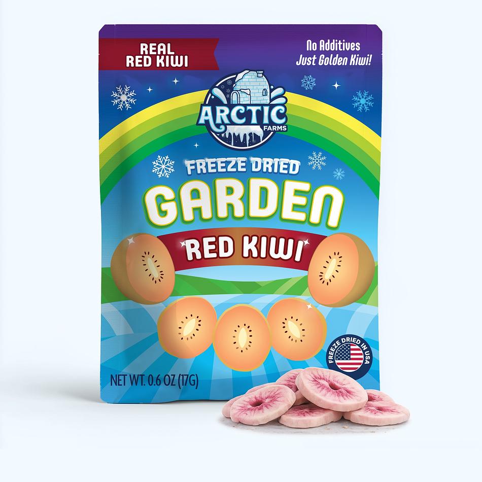 Freeze-Dried Red Kiwi Slices from Arctic Farms
